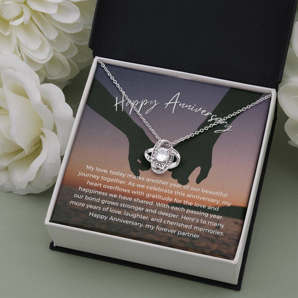 Happy Anniversary | Elegant Affection Pendant Necklace: Forever Love and Devotion πβοΈπ