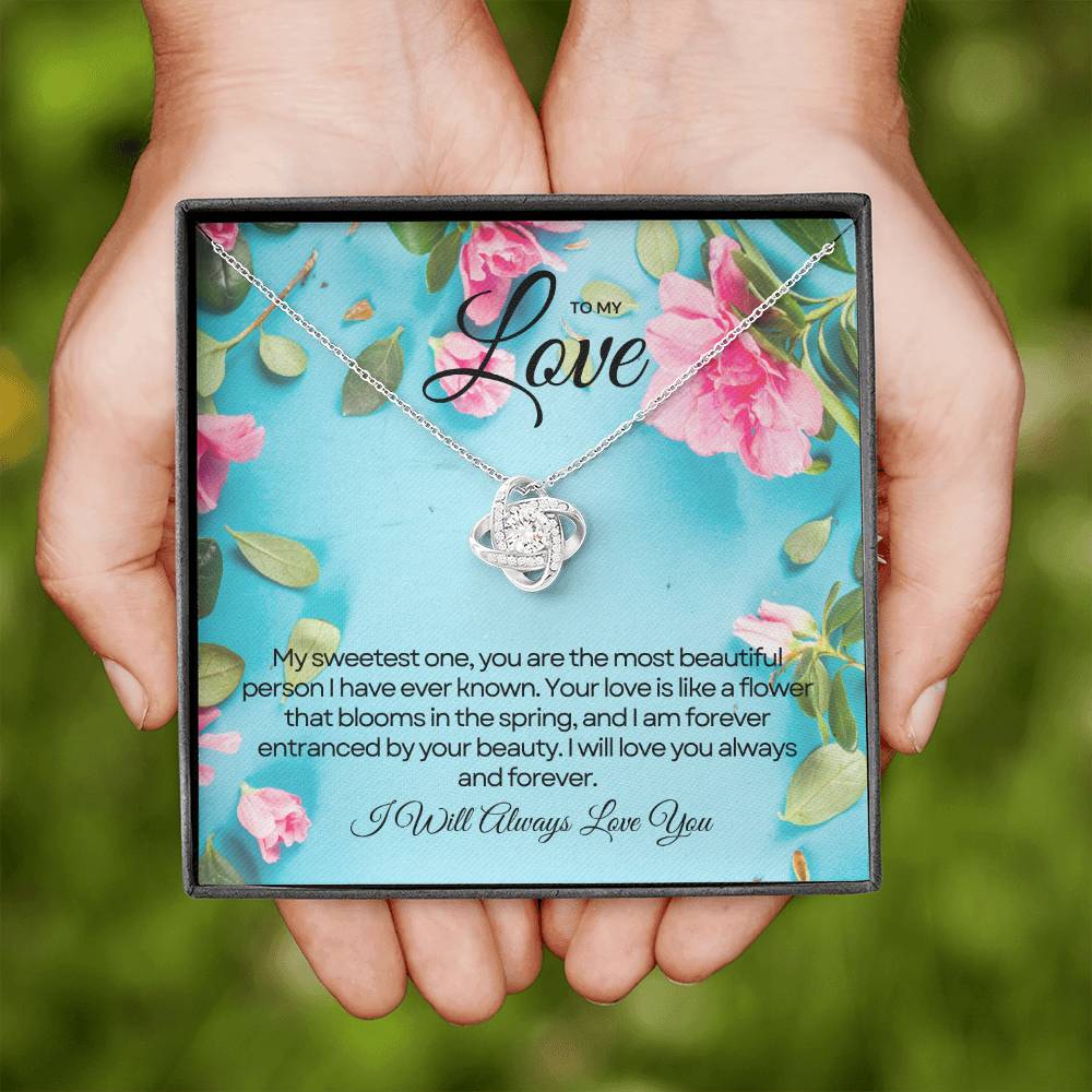 To My Love | Eternal Love's Embrace Pendant πππ
