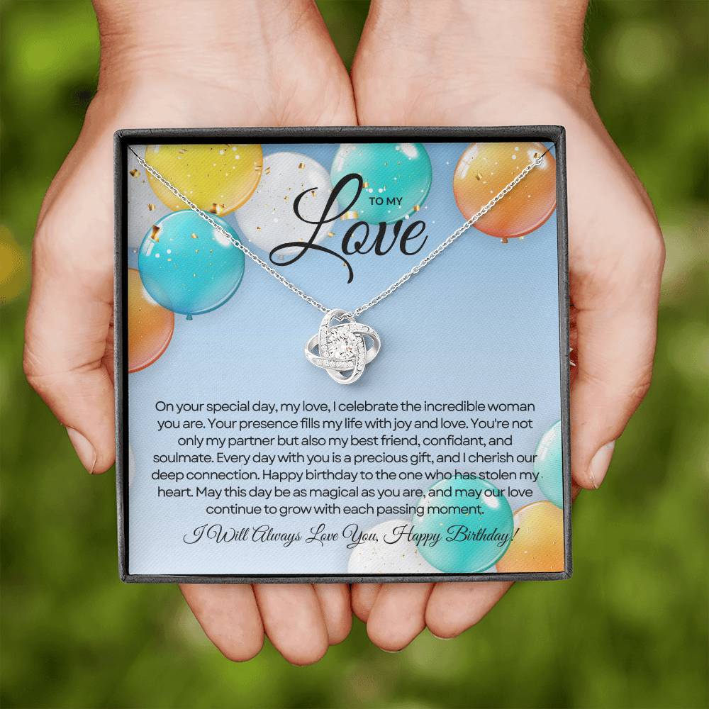 For My Love's Birthday | Blissful Birthday Love Knot ππβ¨