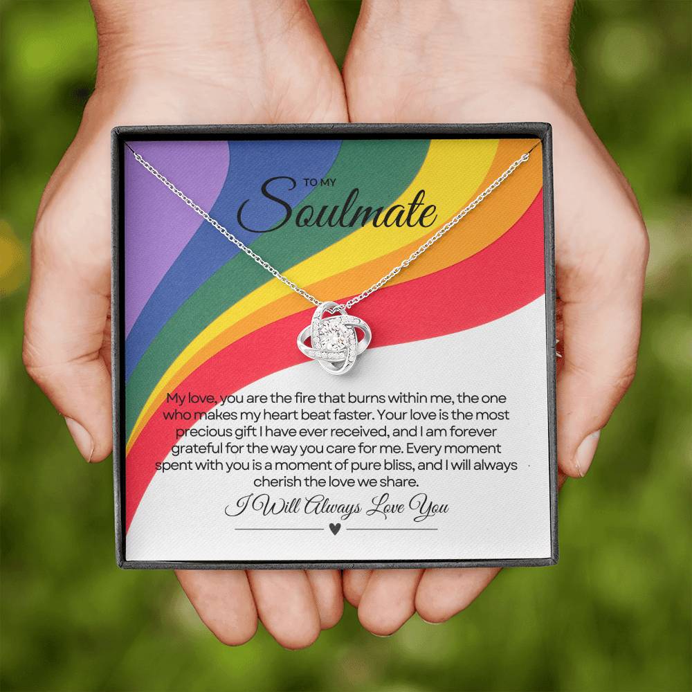 To My Soulmate | Eternal Unity Pendant πππ