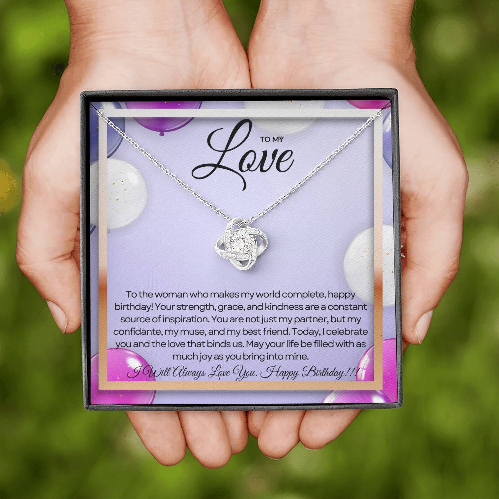 To My Love For Birthday | Enchanting Birthday Love Pendant ππβ¨