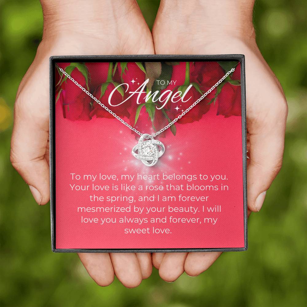 To My Angel | Enduring Devotion Pendant: Forever Love πβ³π
