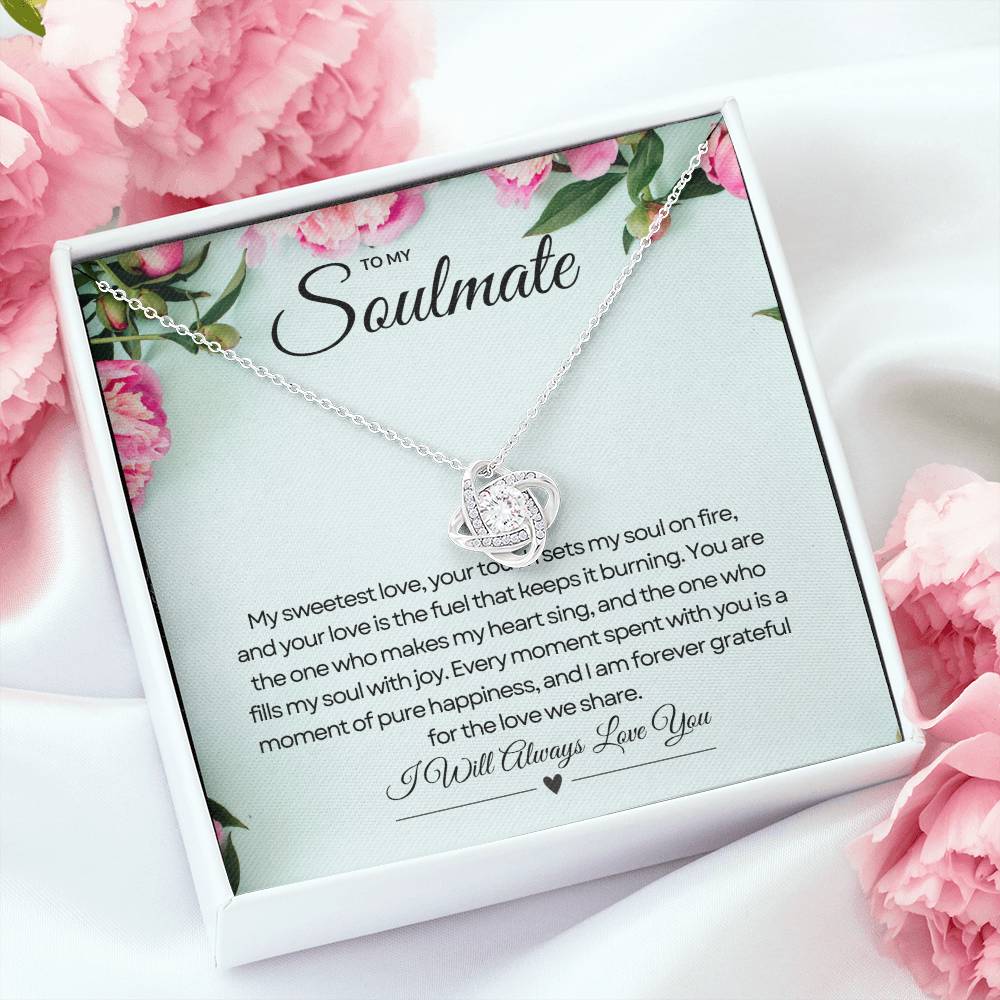 To My Soulmate | Unbreakable Promise Necklace πππ