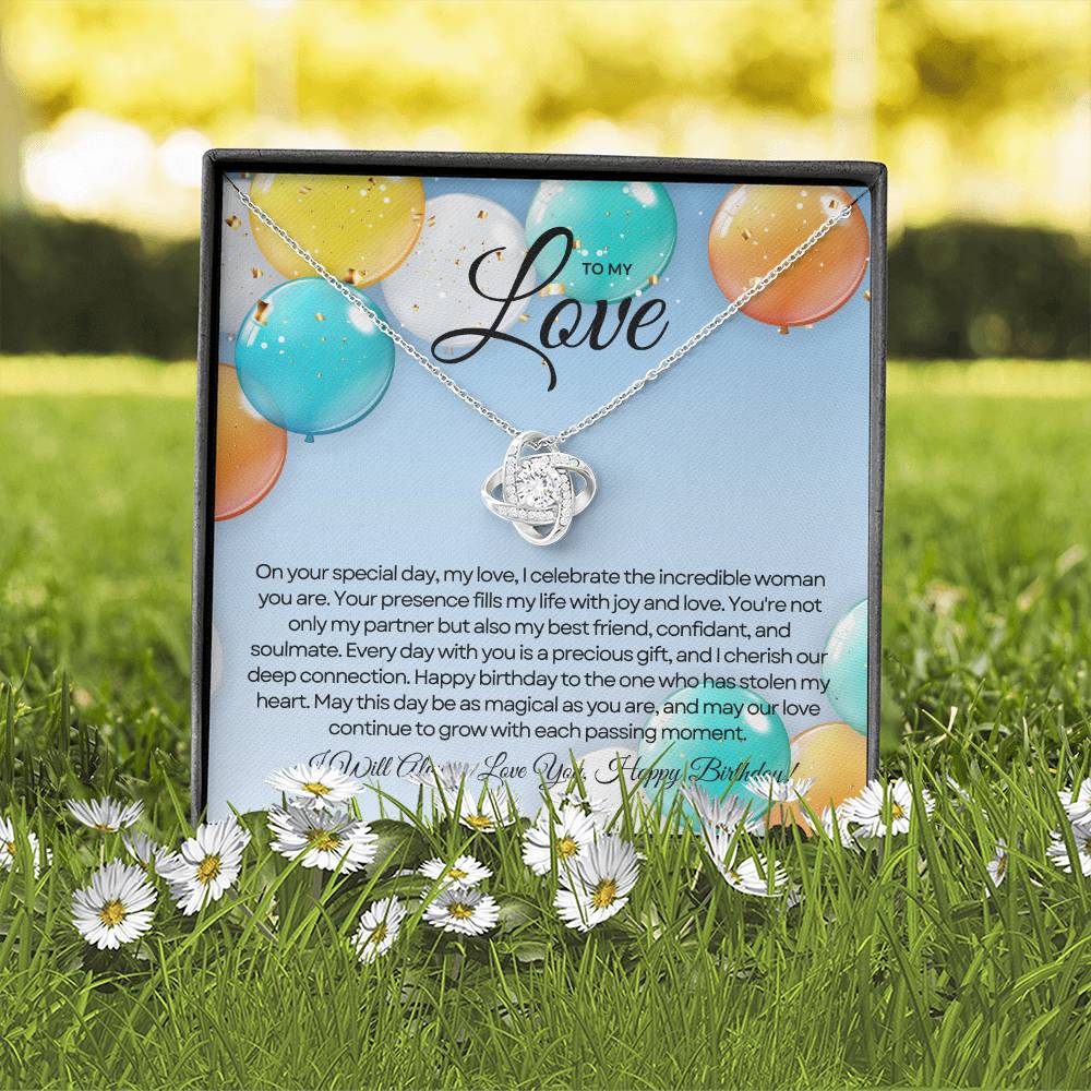 For My Love's Birthday | Blissful Birthday Love Knot ππβ¨
