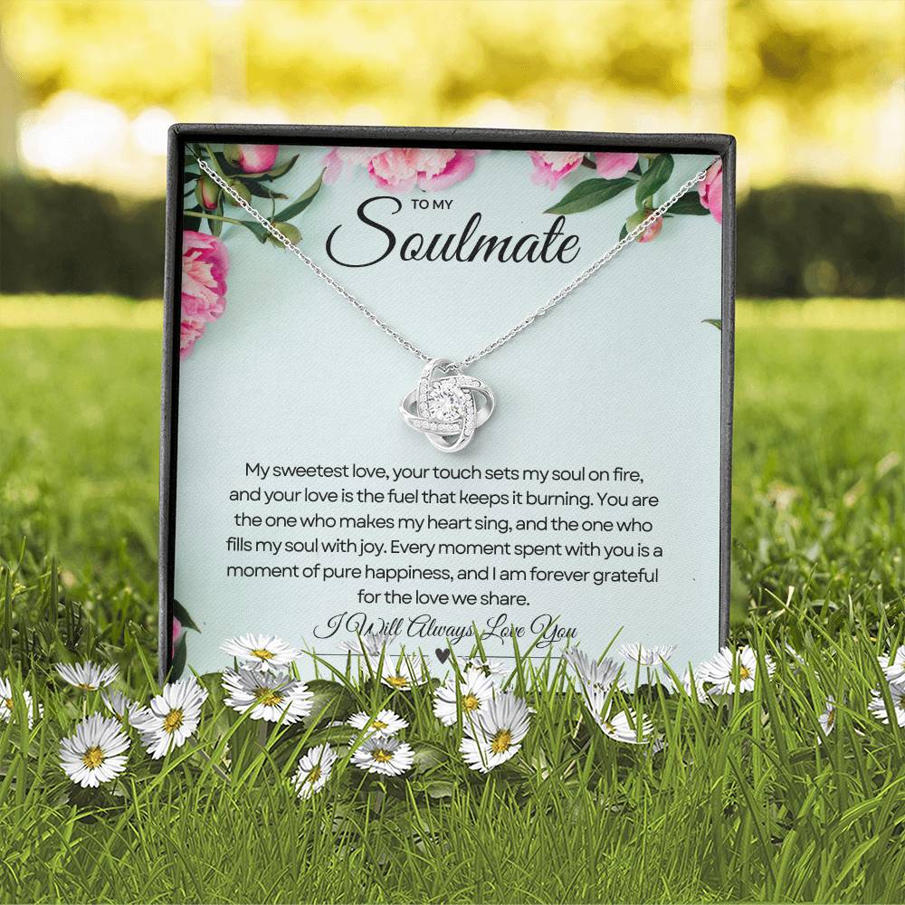 To My Soulmate | Unbreakable Promise Necklace πππ