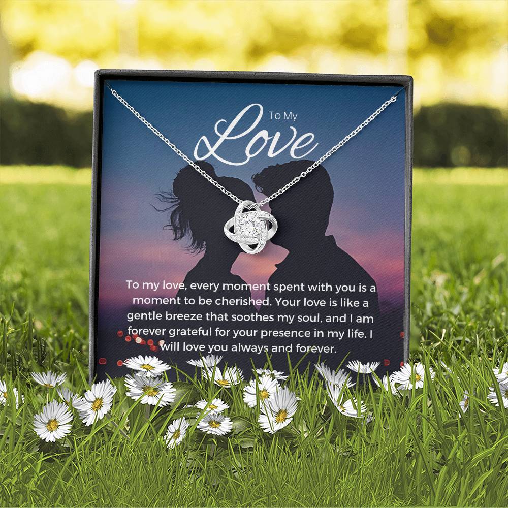 To My Love | Gleaming Devotion Pendant: Brilliant Symbol of Love πππ