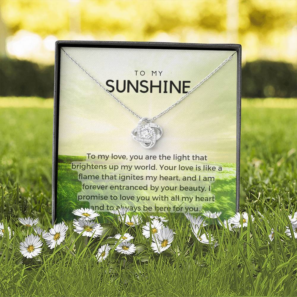 To My Sunshine | Timeless Connection Pendant: Unbreakable Bond πβοΈπ