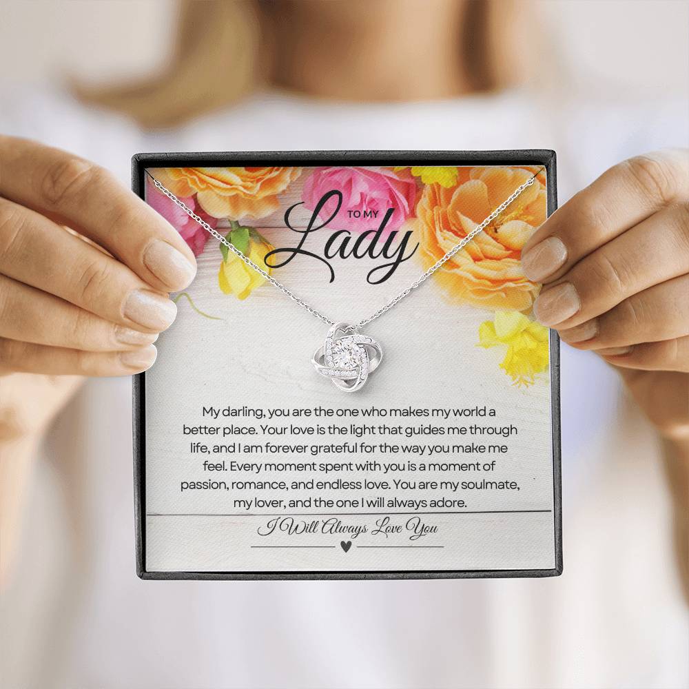 To My Lady | Eternal Love's Embrace Pendant πππ