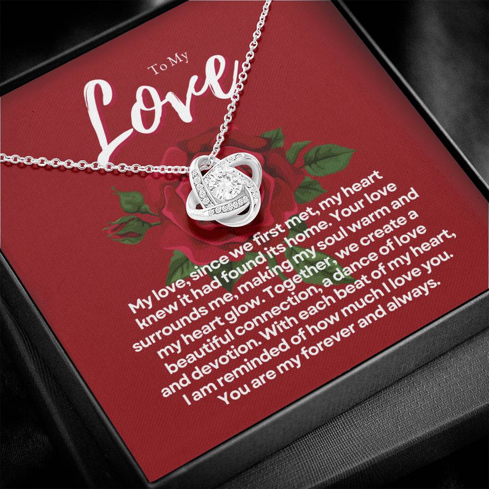 To My Love | Harmony's Embrace Pendant: Perfectly Balanced Loveππβ