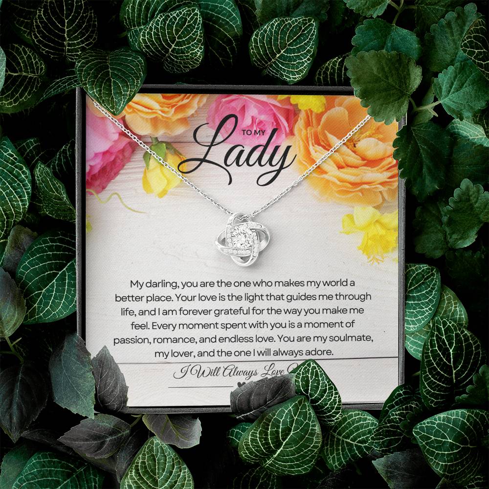 To My Lady | Eternal Love's Embrace Pendant πππ