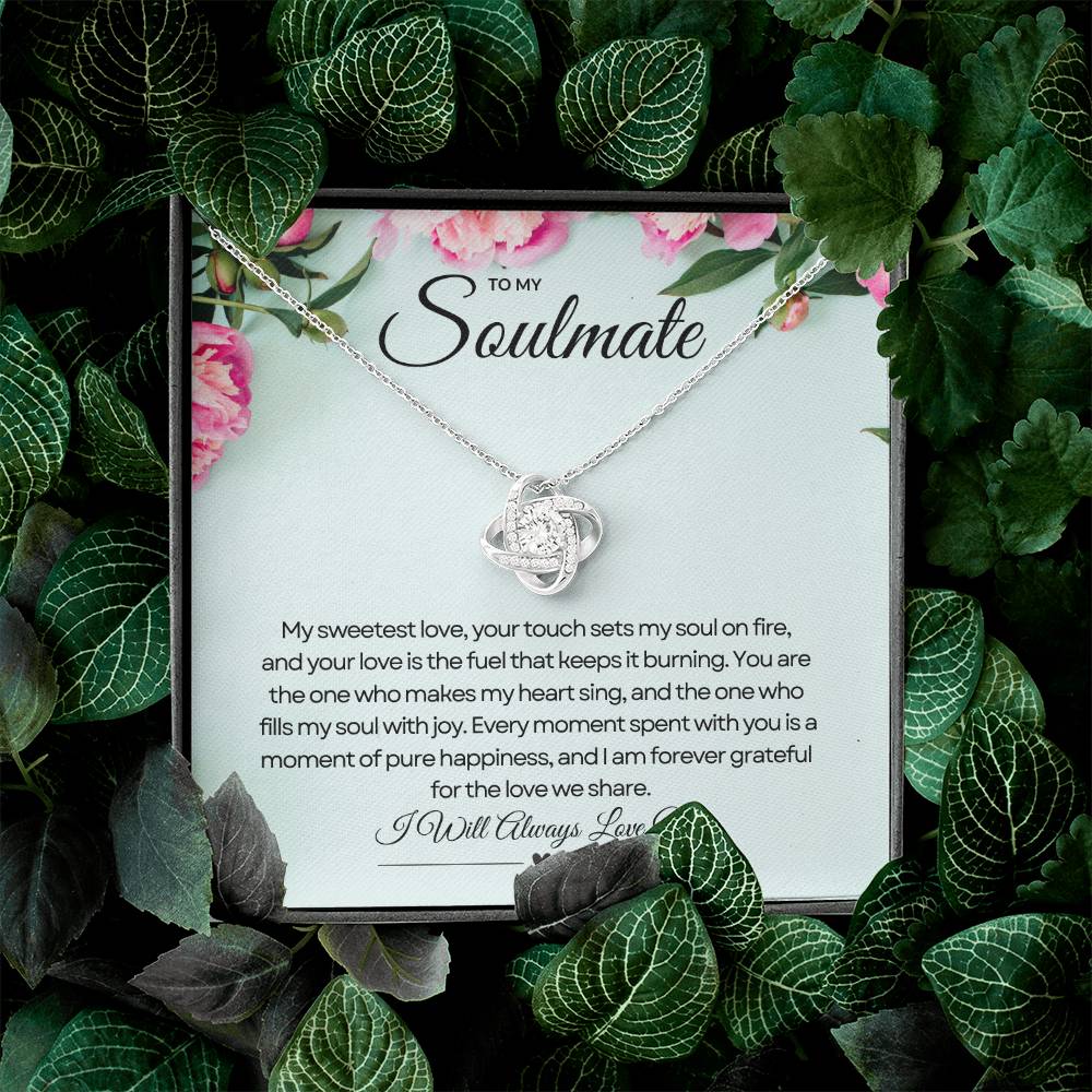 To My Soulmate | Unbreakable Promise Necklace πππ