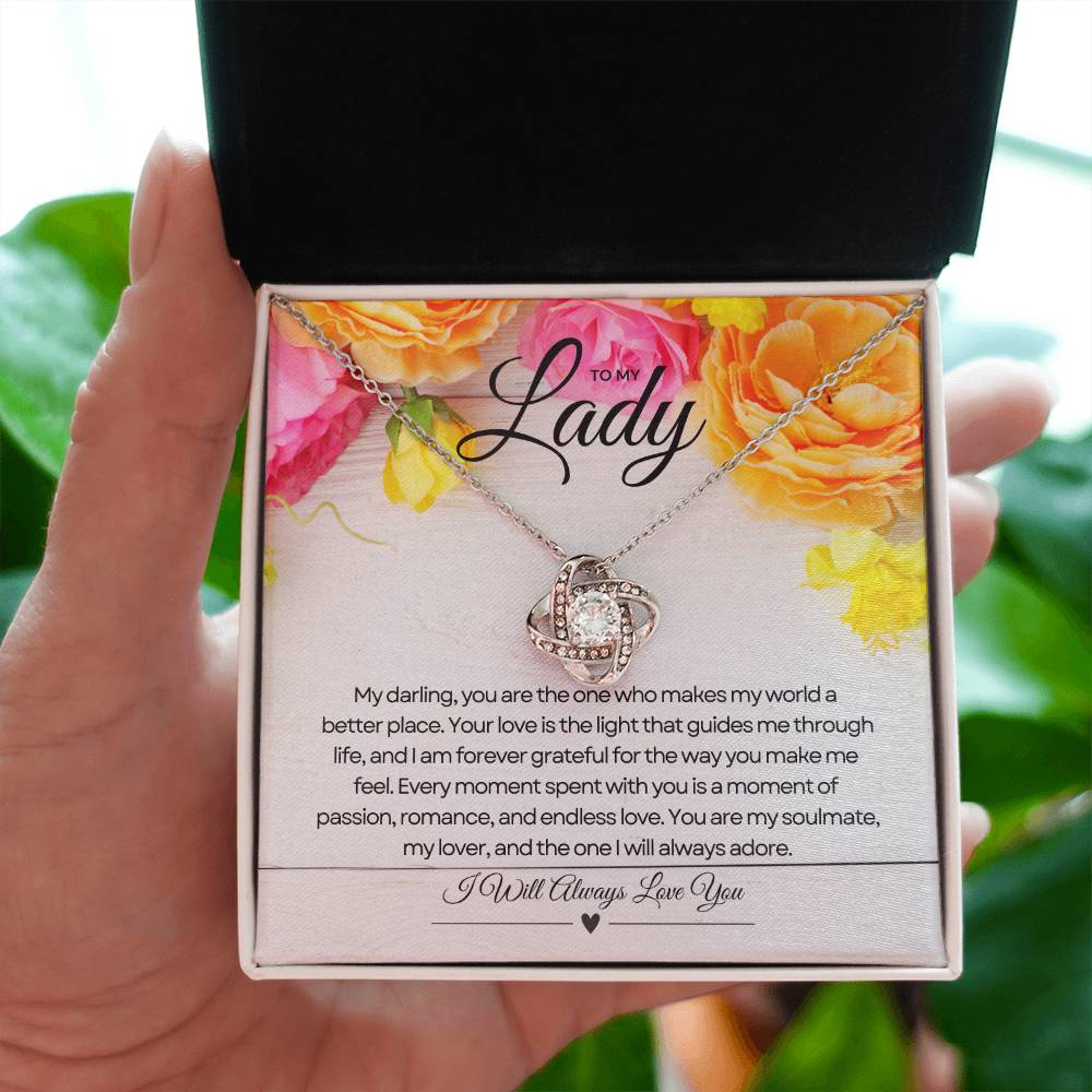 To My Lady | Eternal Love's Embrace Pendant πππ