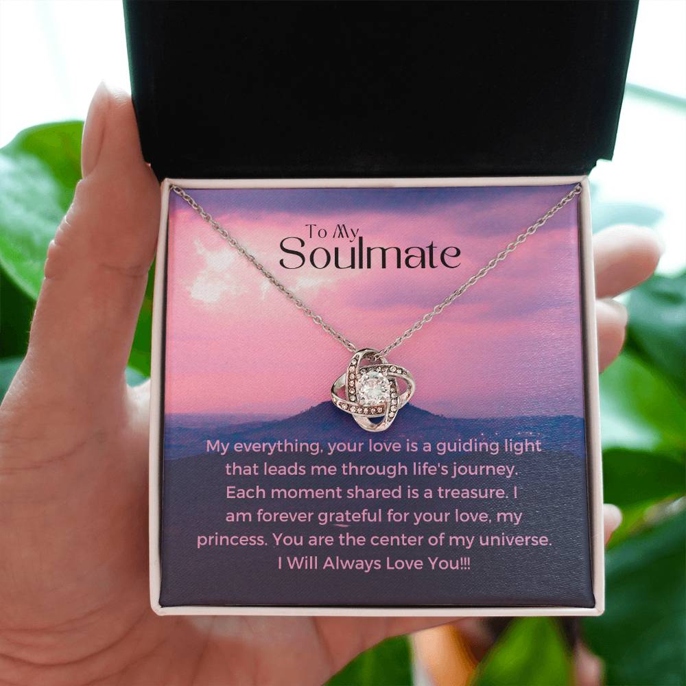 To My Soulmate | Enchanting Love Knot Charm: Enduring Affection ππ€π