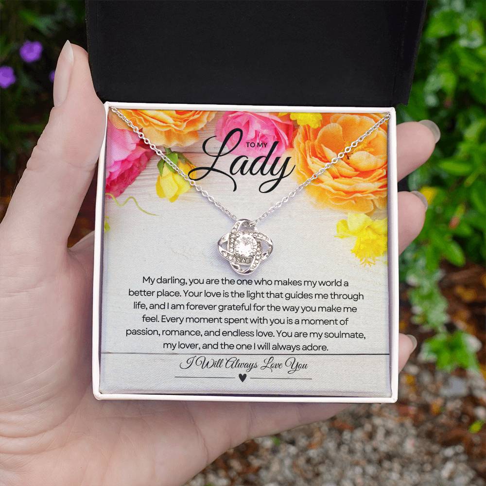 To My Lady | Eternal Love's Embrace Pendant πππ