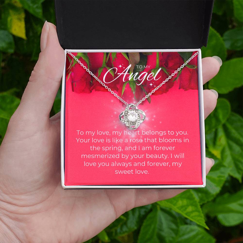To My Angel | Enduring Devotion Pendant: Forever Love πβ³π