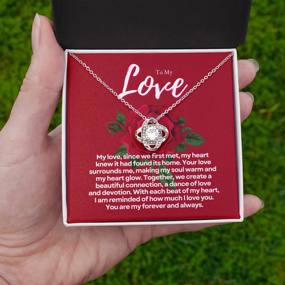 To My Love | Harmony's Embrace Pendant: Perfectly Balanced Loveππβ
