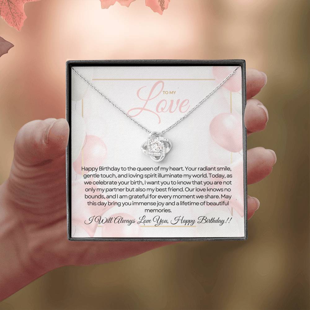 For My Love's Birthday | Radiant Birthday Wishes Pendant π«ππ