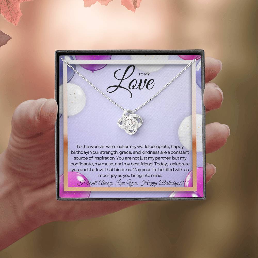 To My Love For Birthday | Enchanting Birthday Love Pendant ππβ¨