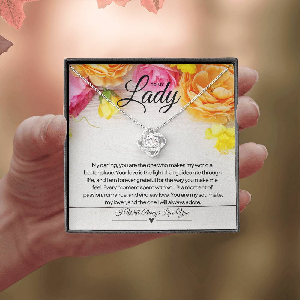 To My Lady | Eternal Love's Embrace Pendant πππ