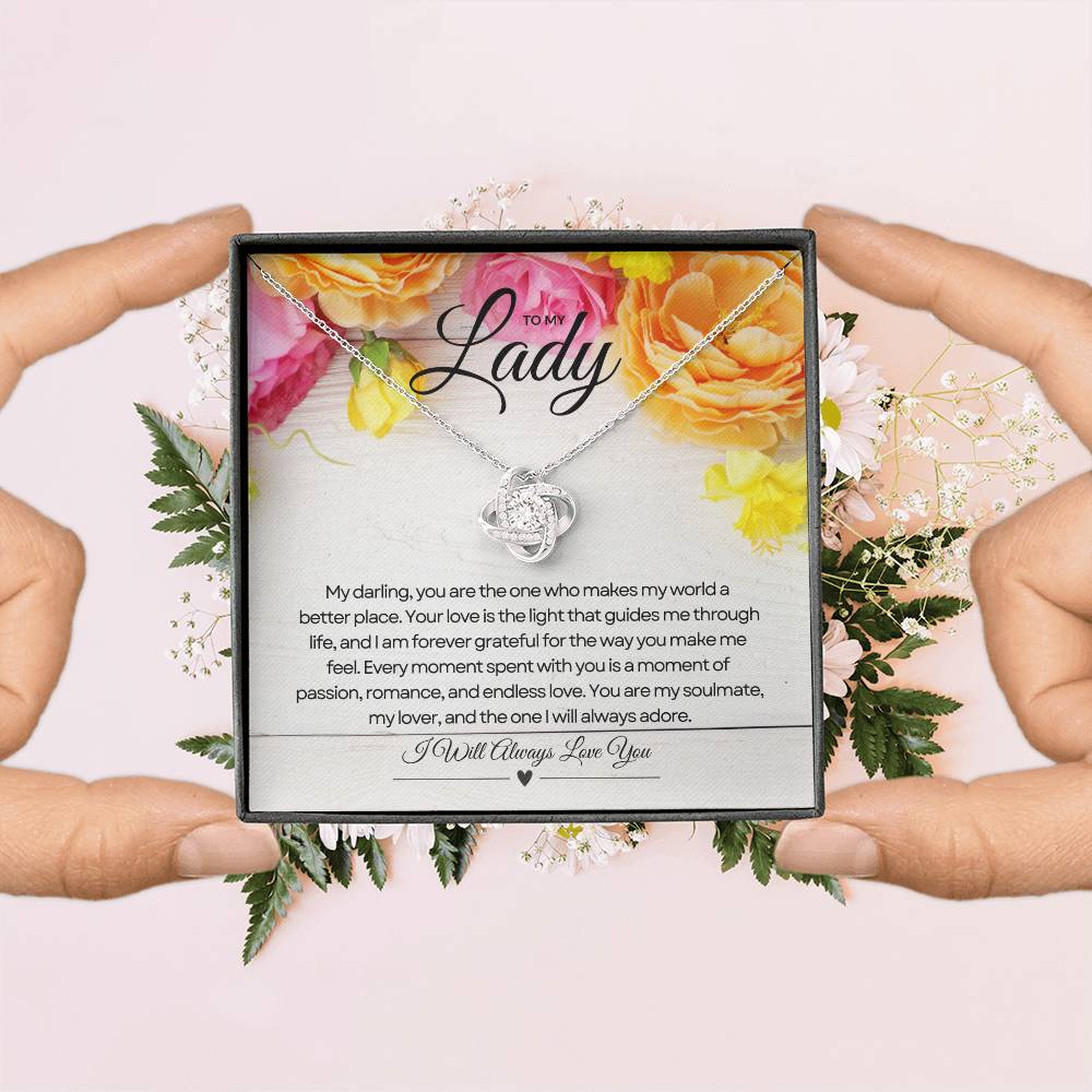 To My Lady | Eternal Love's Embrace Pendant πππ