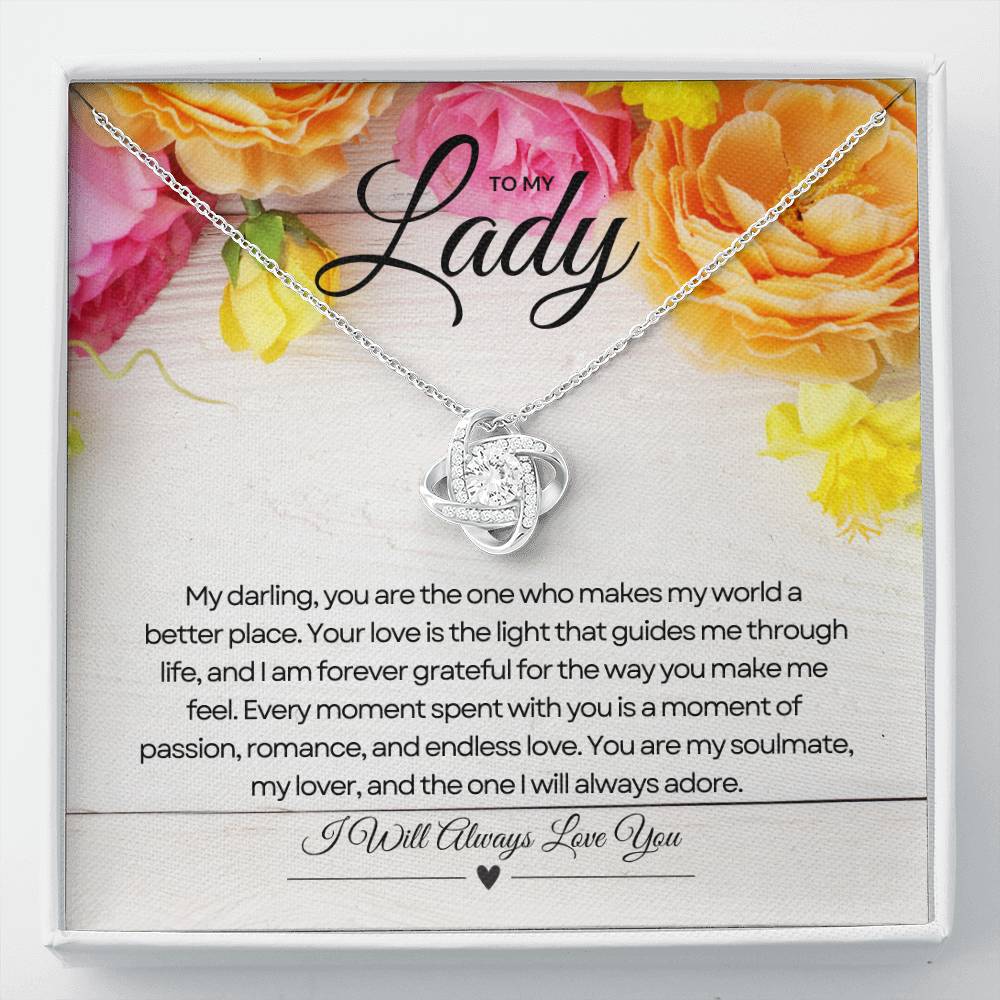 To My Lady | Eternal Love's Embrace Pendant πππ