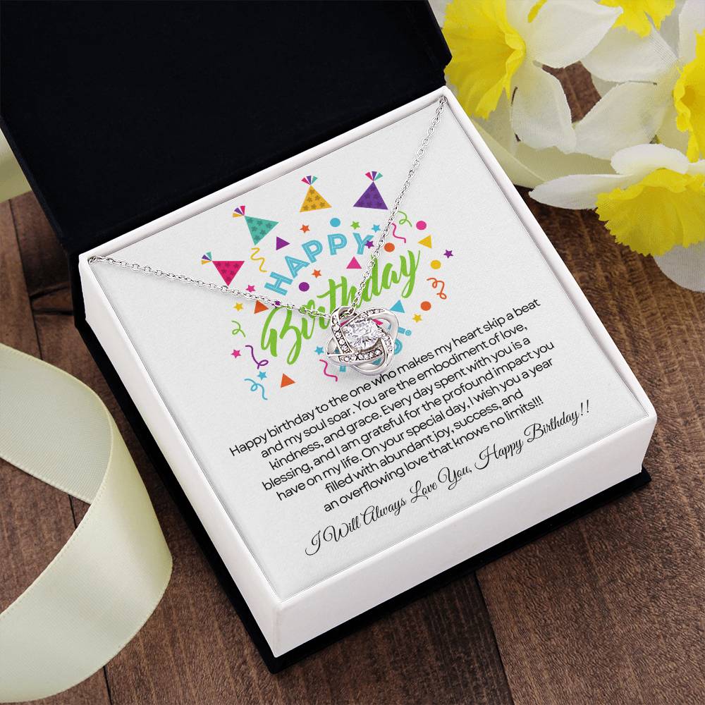 For My Love's Birthday | Dazzling Surprise Love Knot πππ