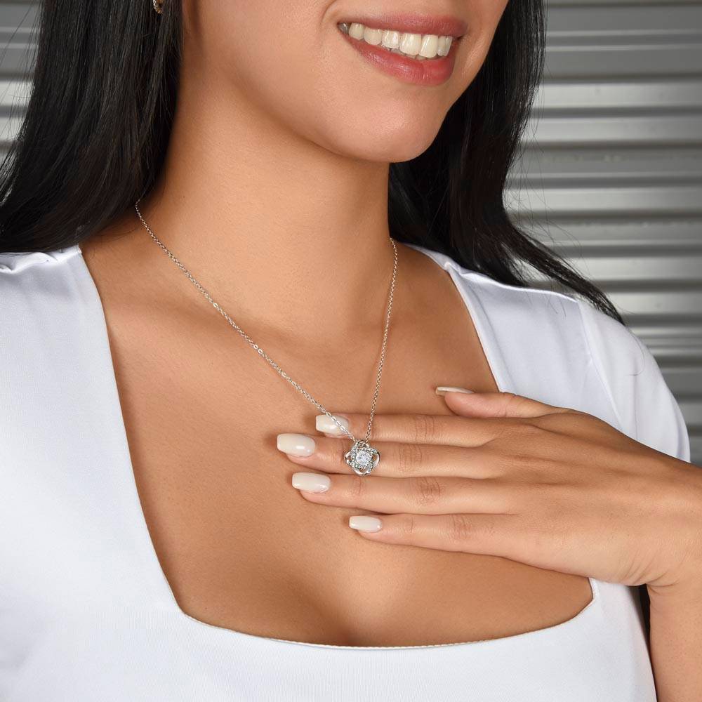 For My Love's Birthday | Joyful Knot Celebration Necklace ππβ¨