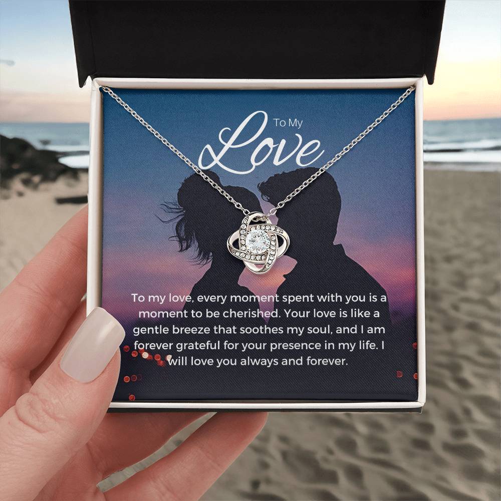 To My Love | Gleaming Devotion Pendant: Brilliant Symbol of Love πππ