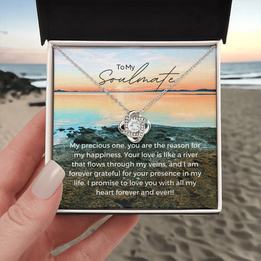 To My Soulmate | Timeless Forever Love Necklace: Exquisite Treasure of Everlasting Loveπππ