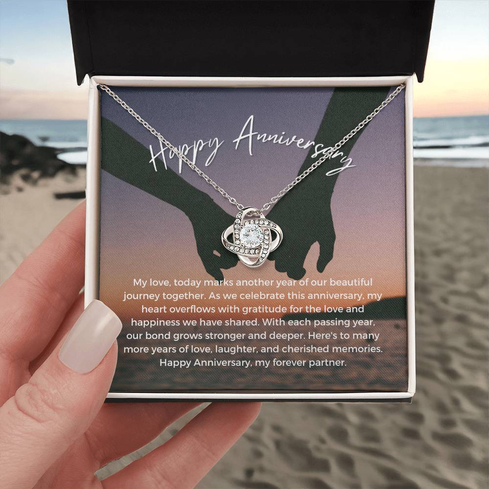 Happy Anniversary | Elegant Affection Pendant Necklace: Forever Love and Devotion πβοΈπ
