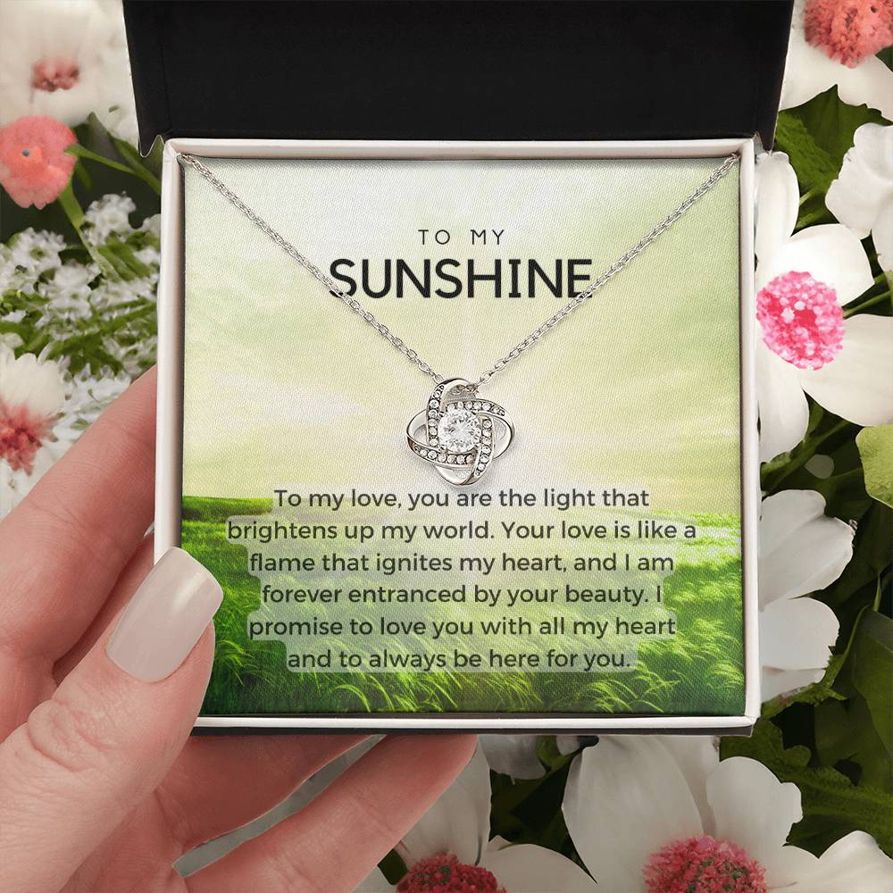 To My Sunshine | Timeless Connection Pendant: Unbreakable Bond πβοΈπ