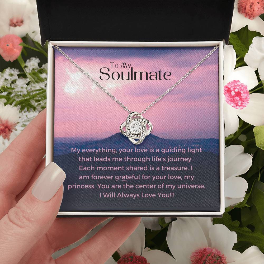To My Soulmate | Enchanting Love Knot Charm: Enduring Affection ππ€π