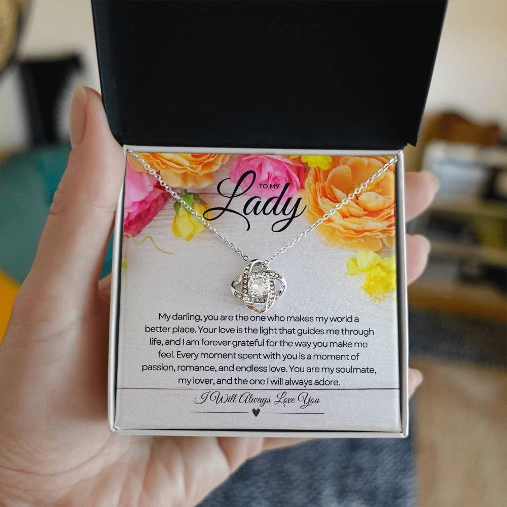 To My Lady | Eternal Love's Embrace Pendant πππ
