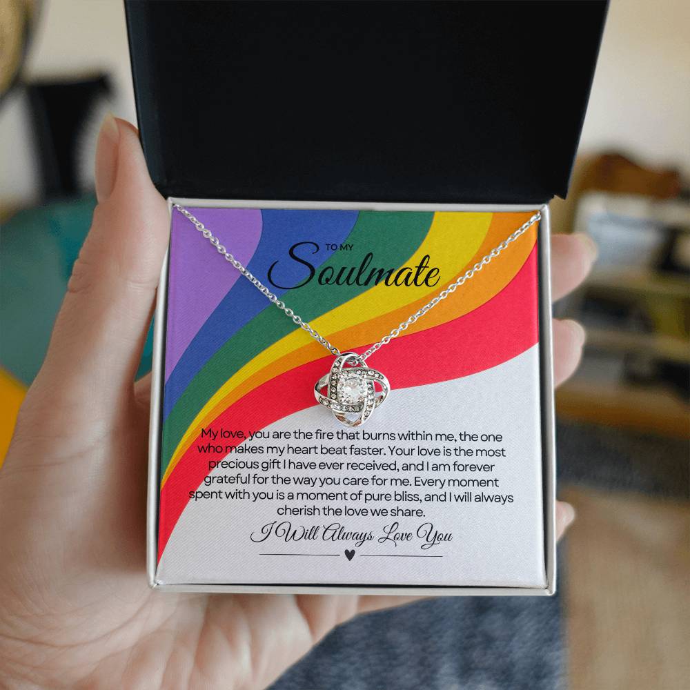 To My Soulmate | Eternal Unity Pendant πππ