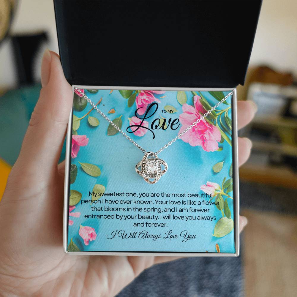 To My Love | Eternal Love's Embrace Pendant πππ