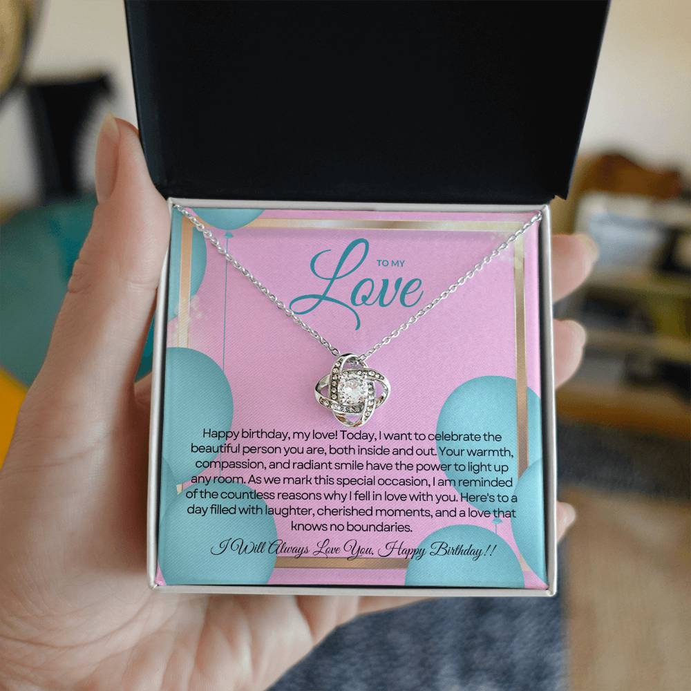 For My Love's Birthday | Birthday Love Pendant πππ