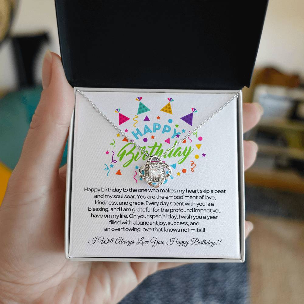 For My Love's Birthday | Dazzling Surprise Love Knot πππ