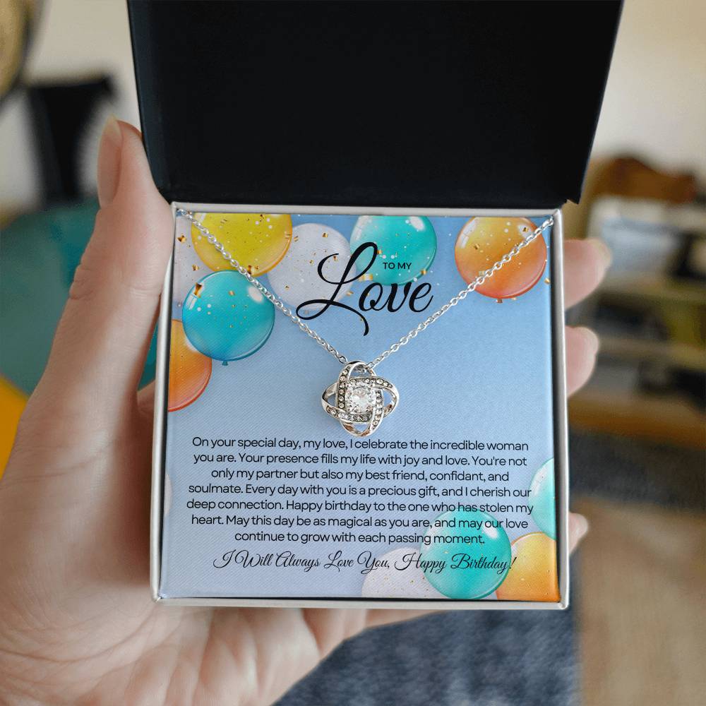 For My Love's Birthday | Blissful Birthday Love Knot ππβ¨