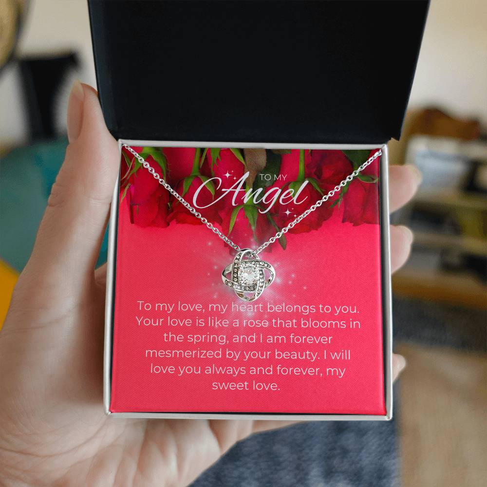 To My Angel | Enduring Devotion Pendant: Forever Love πβ³π