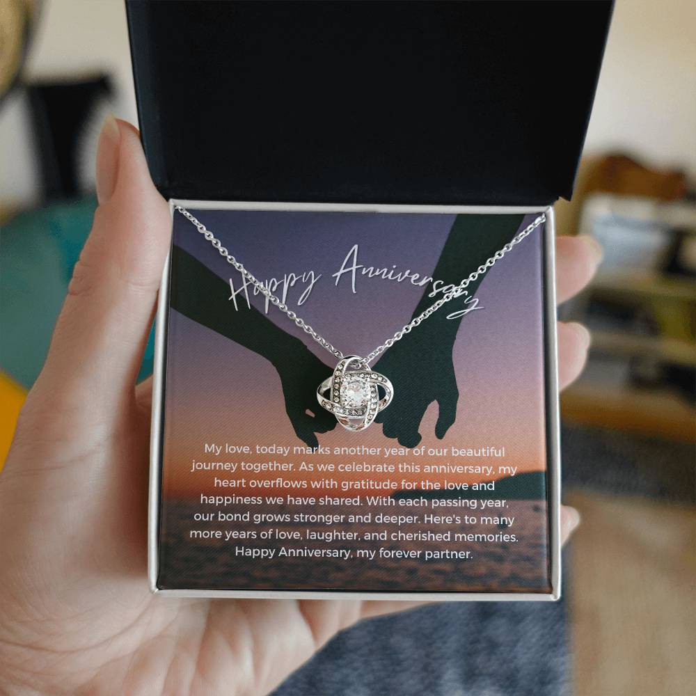 Happy Anniversary | Elegant Affection Pendant Necklace: Forever Love and Devotion πβοΈπ