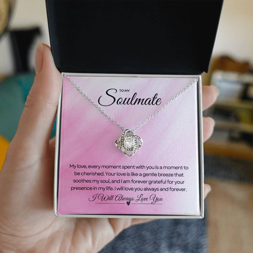 To My Soulmate | Timeless Promise Necklace ππβοΈ