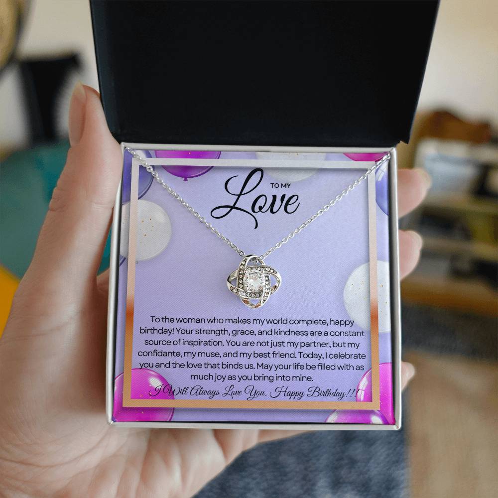 To My Love For Birthday | Enchanting Birthday Love Pendant ππβ¨