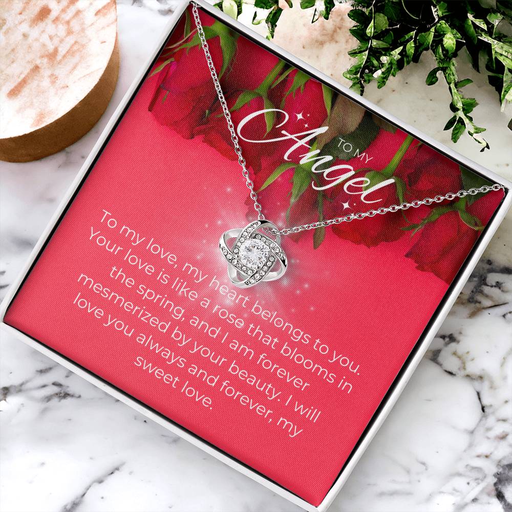 To My Angel | Enduring Devotion Pendant: Forever Love πβ³π