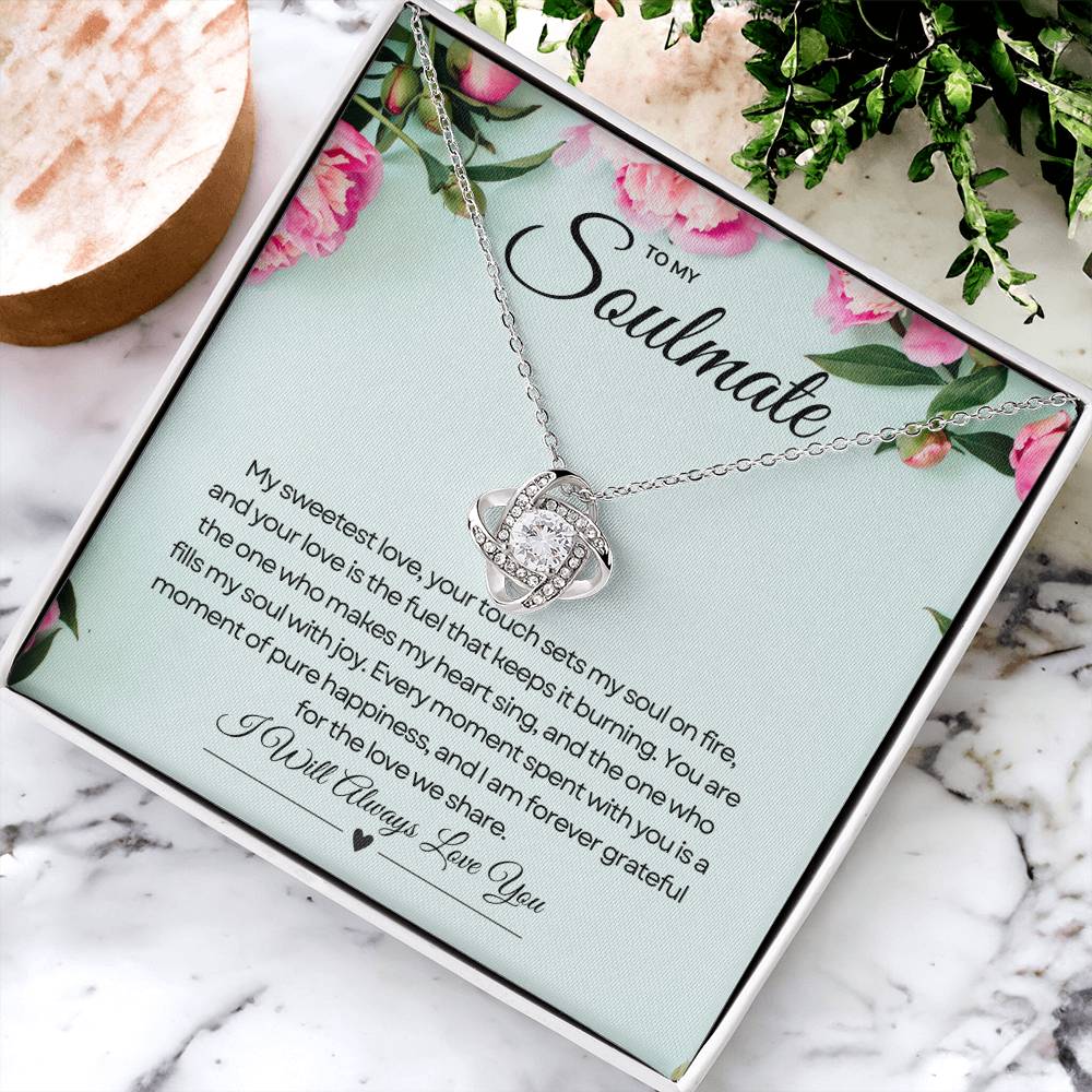 To My Soulmate | Unbreakable Promise Necklace πππ