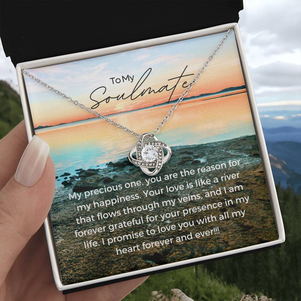 To My Soulmate | Timeless Forever Love Necklace: Exquisite Treasure of Everlasting Loveπππ
