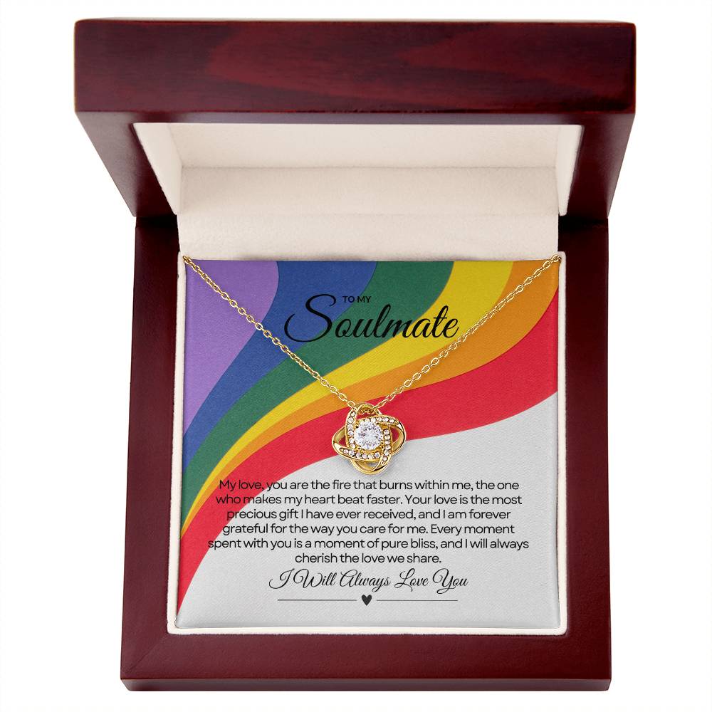 To My Soulmate | Eternal Unity Pendant πππ
