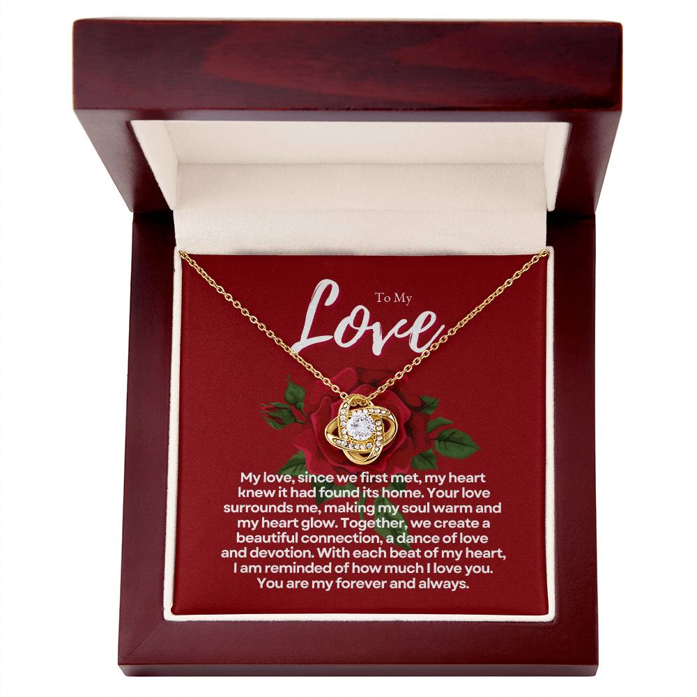 To My Love | Harmony's Embrace Pendant: Perfectly Balanced Loveππβ