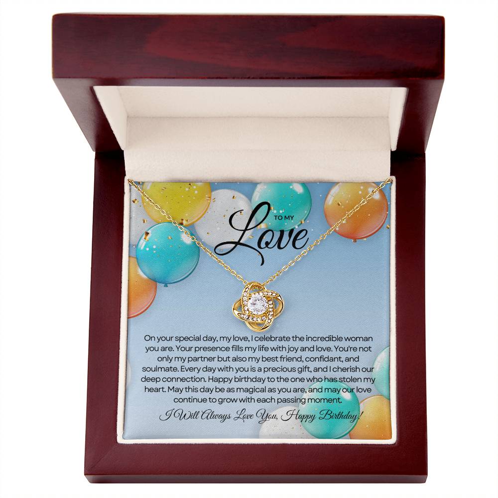 For My Love's Birthday | Blissful Birthday Love Knot ππβ¨