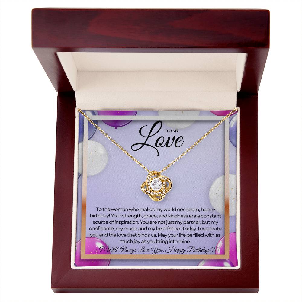 To My Love For Birthday | Enchanting Birthday Love Pendant ππβ¨