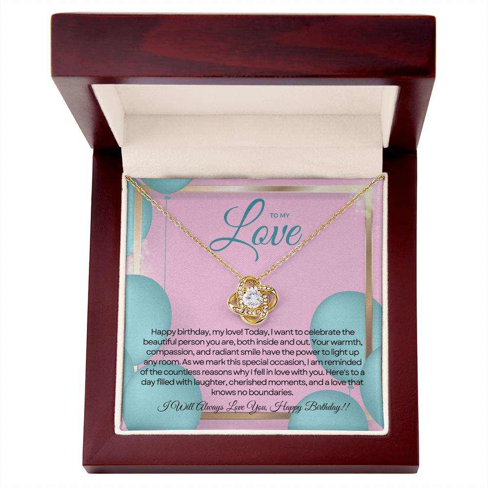 For My Love's Birthday | Birthday Love Pendant πππ